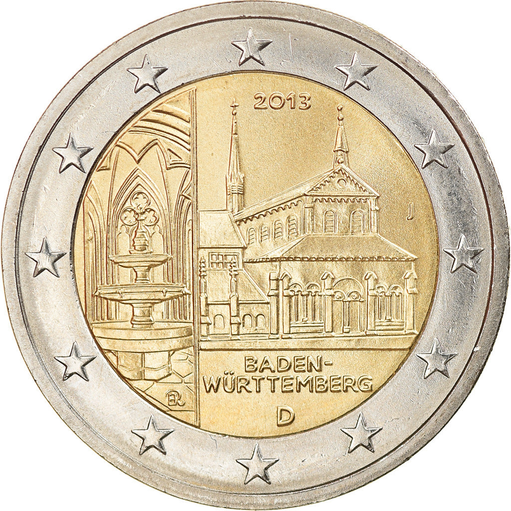 Bundesrepublik Deutschland, 2 Euro, 2013, Hambourg, UNZ, Bi-Metallic, KM:314