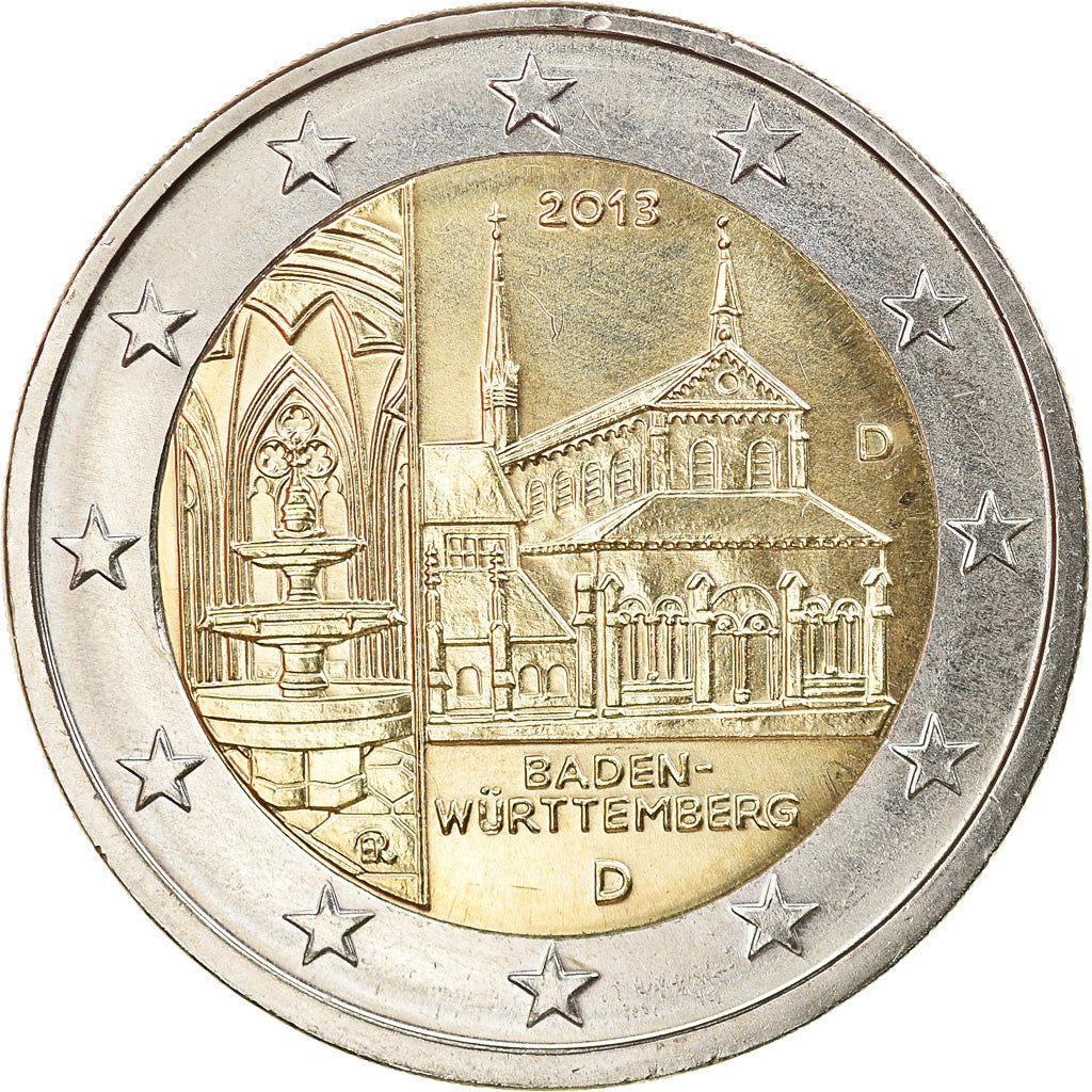 GERMANY - FEDERAL REPUBLIC, 2 Euro, 2013, Munich, MS(63), Bi-Metallic, KM:314
