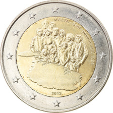 Malta, 2 Euro, Self-Government 1921, 2013, Paris, MS(63), Bi-Metallic, KM:New