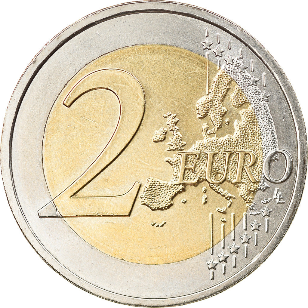 Slovakia, 2 Euro, Cyrille, Methode, 2013, Kremnica, MS(63), Bi-Metallic, KM:128