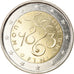 Finlandia, 2 Euro, Parlement de 1863, 2013, Vantaa, SPL, Bi-metallico, KM:New