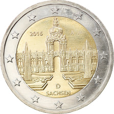 ALEMANHA - REPÚBLICA FEDERAL, 2 Euro, 2016, Berlin, MS(63), Bimetálico, KM:347