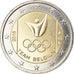 Belgium, 2 Euro, Team Belgium, 2016, MS(63), Bi-Metallic, KM:New