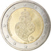 Portugal, 2 Euro, Equipa olimpica, 2016, MS(63), Bi-Metallic, KM:New