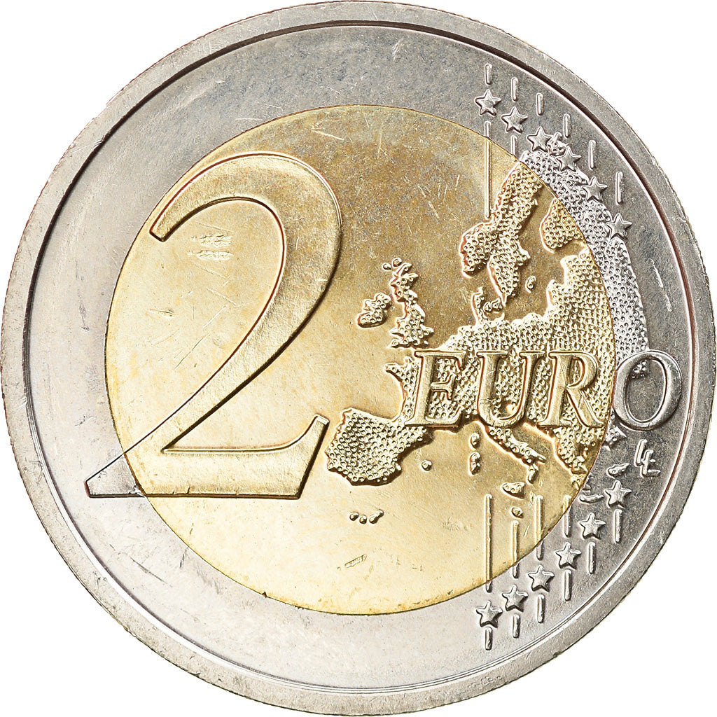 Slovakia, 2 Euro, Présidence de l'UE, 2016, AU(55-58), Bi-Metallic, KM:New