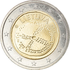 Lituania, 2 Euro, Culture balte, 2016, SPL, Bi-metallico, KM:New