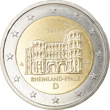 GERMANY - FEDERAL REPUBLIC, 2 Euro, Rhénanie-Palatinat, 2017, Berlin, MS(63)