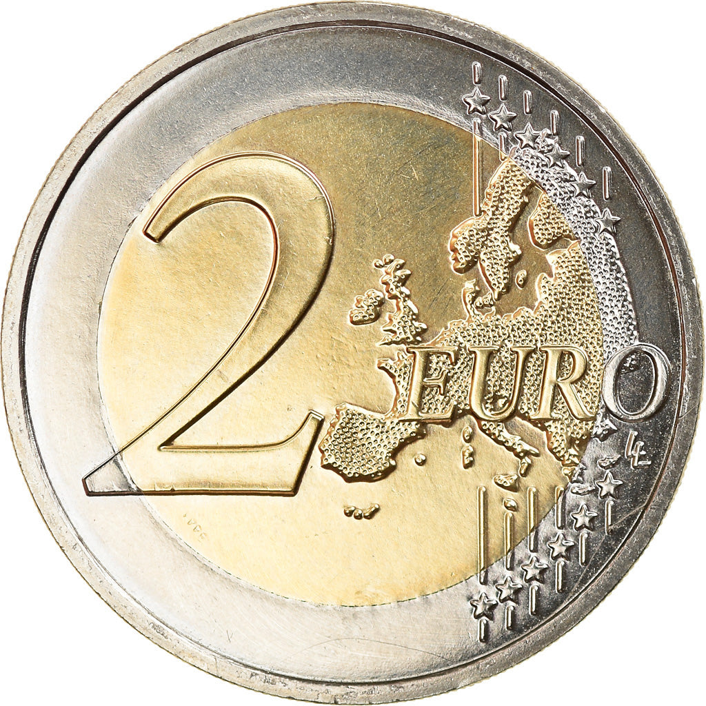 France, Monnaie de Paris, 2 Euro, Cancer du Sein, 2017, Paris, BU, MS(65-70)