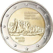 Malte, 2 Euro, Temples, 2017, SPL, Bi-Metallic, KM:New