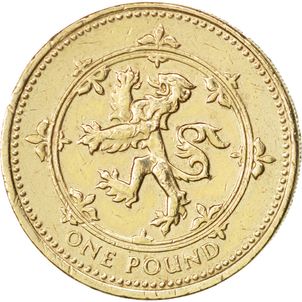 Great Britain, Elizabeth II, Pound, 1994, AU(50-53), Nickel-brass, KM:967