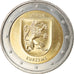 Latvia, 2 Euro, Kurzeme, 2017, UNZ, Bi-Metallic, KM:New