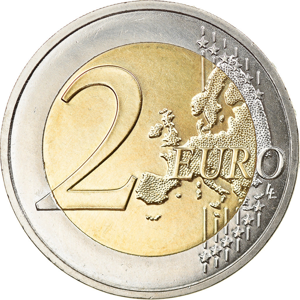 Frankrijk, 2 Euro, Auguste Rodin, 2017, Paris, UNC-, Bi-Metallic, KM:New