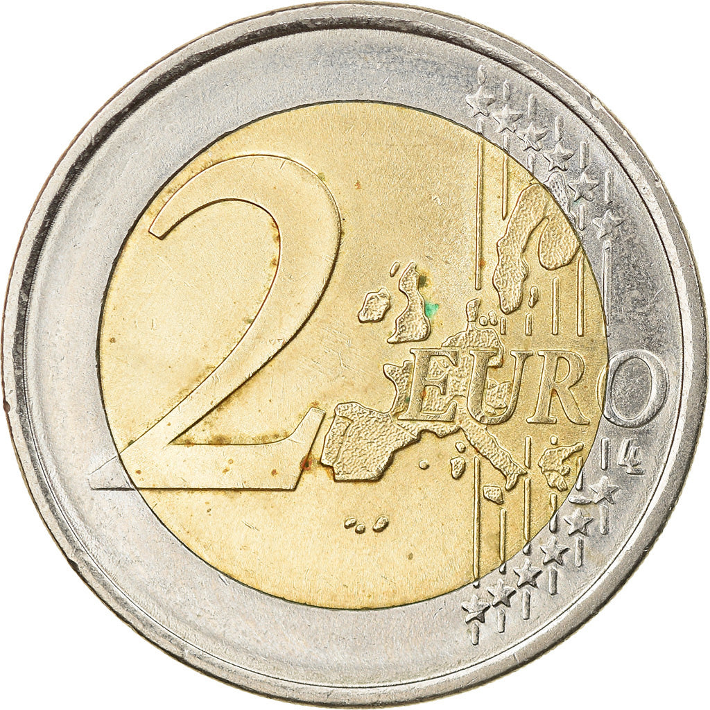 Greece, 2 Euro, 2004, Athens, AU(50-53), Bi-Metallic, KM:209