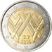 Francja, 2 Euro, Sida, 2014, MS(63), Bimetaliczny, Gadoury:19, KM:New
