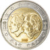 Belgium, 2 Euro, Schengen Agreement, 2005, Brussels, EF(40-45), Bi-Metallic