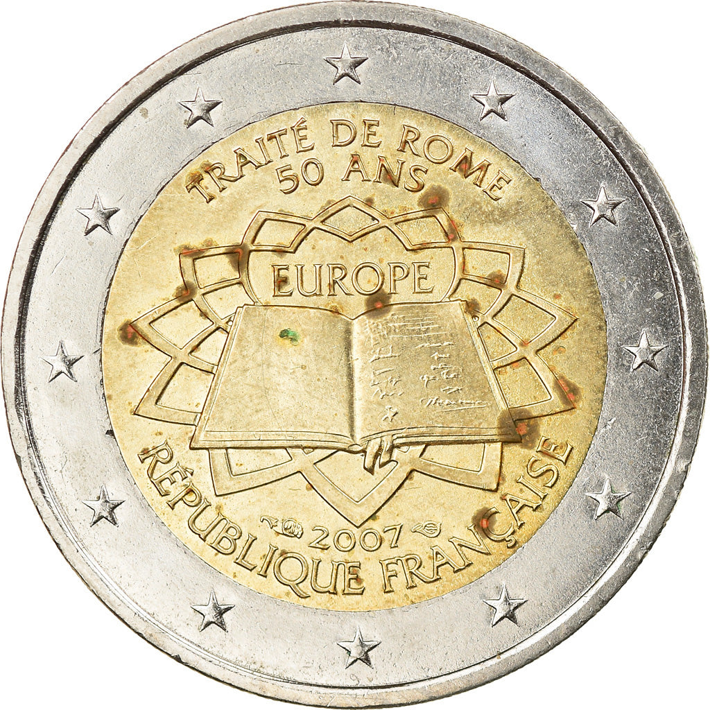 Frankrijk, 2 Euro, 2007, Paris, ZF, Bi-Metallic, KM:1460