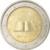Italy, 2 Euro, 2007, Rome, AU(50-53), Bi-Metallic, KM:311