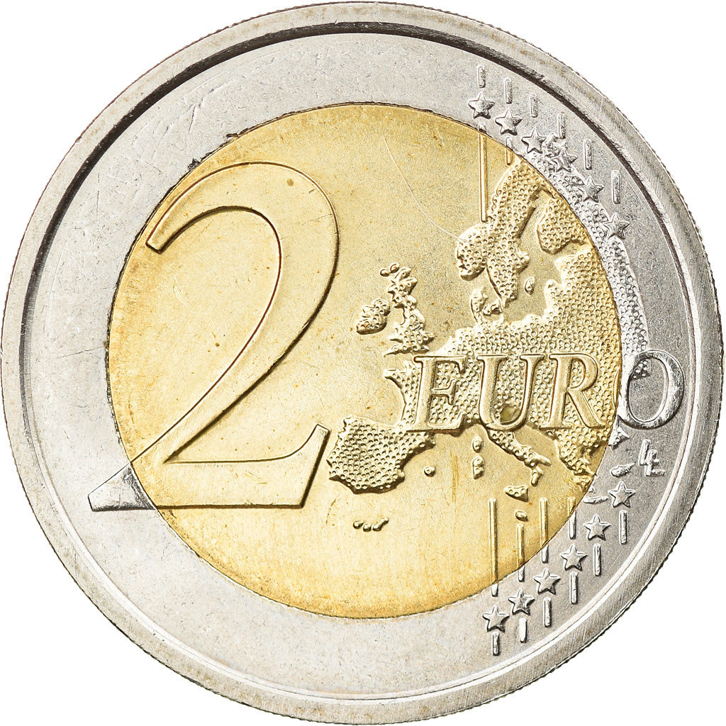 Italy, 2 Euro, 2007, Rome, AU(50-53), Bi-Metallic, KM:311