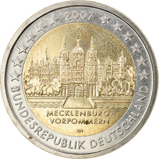 GERMANY - FEDERAL REPUBLIC, 2 Euro, Mecklembourg, 2007, Berlin, AU(55-58)