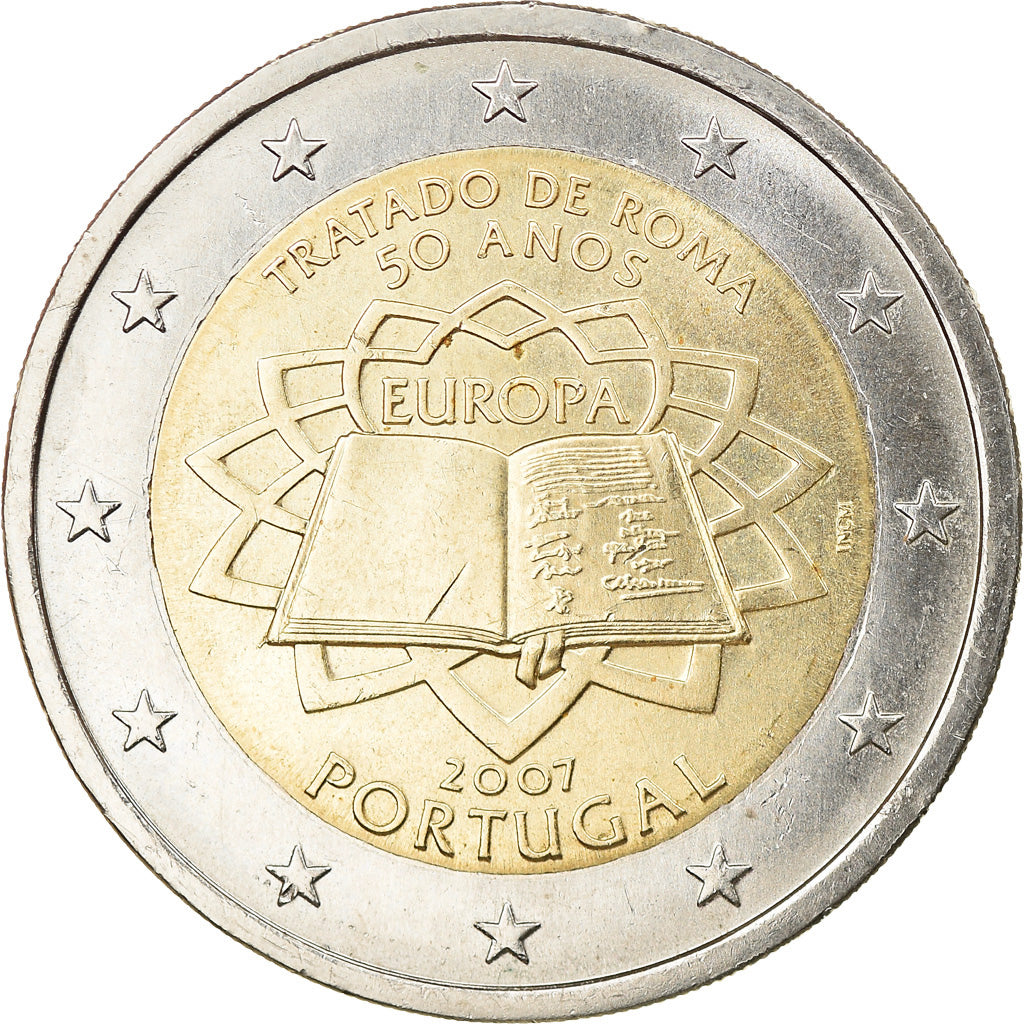 Portogallo, 2 Euro, 2007, SPL-, Bi-metallico, KM:771