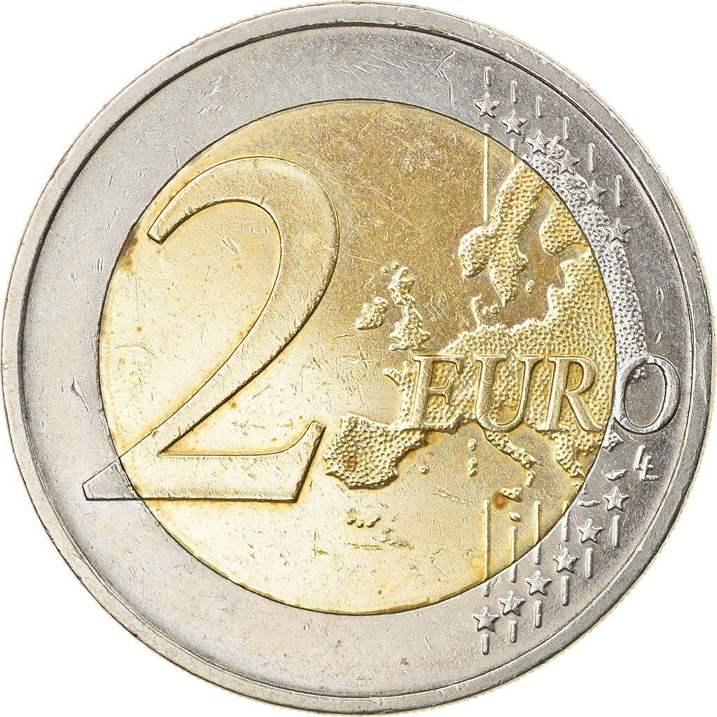 Niemcy - RFN, 2 Euro, 2008, Berlin, EF(40-45), Bimetaliczny, KM:261