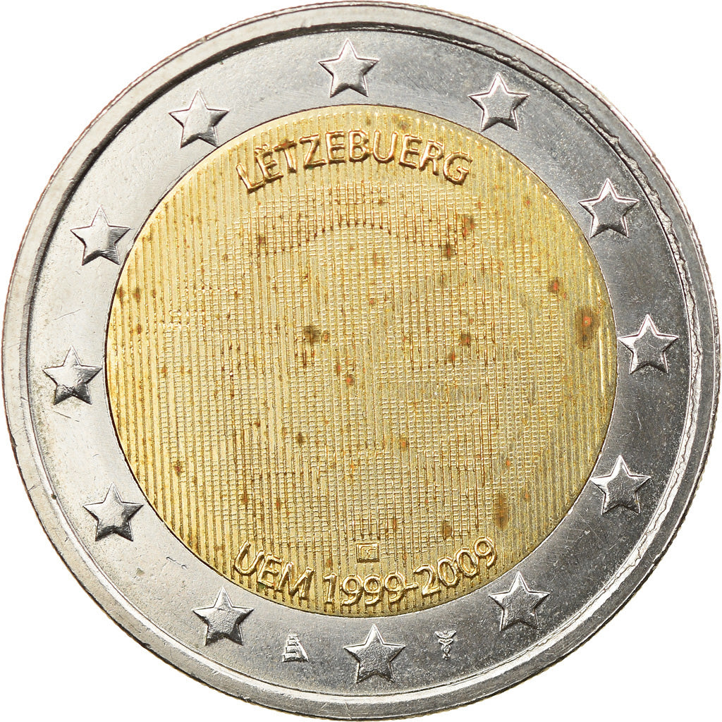 Luxembourg, 2 Euro, 2009, EF(40-45), Bi-Metallic, KM:107