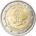 Belgium, 2 Euro, Queen Elisabeth, 2012, Brussels, AU(50-53), Bi-Metallic, KM:317