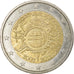 Bundesrepublik Deutschland, 2 Euro, 10 years euro, 2012, Karlsruhe, UNZ