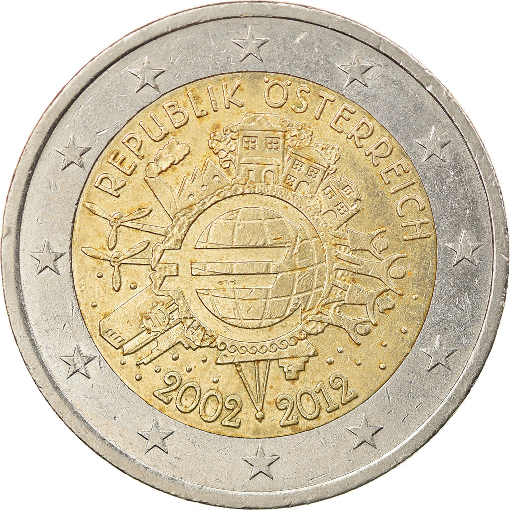 Österreich, 2 Euro, 2012, Vienna, SS, Bi-Metallic, KM:3205