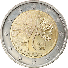 Estonia, 2 Euro, 2007, SC, Bimetálico, KM:New