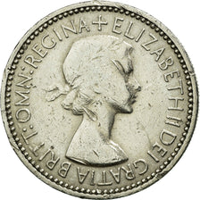 Coin, Great Britain, Elizabeth II, Shilling, 1953, EF(40-45), Copper-nickel
