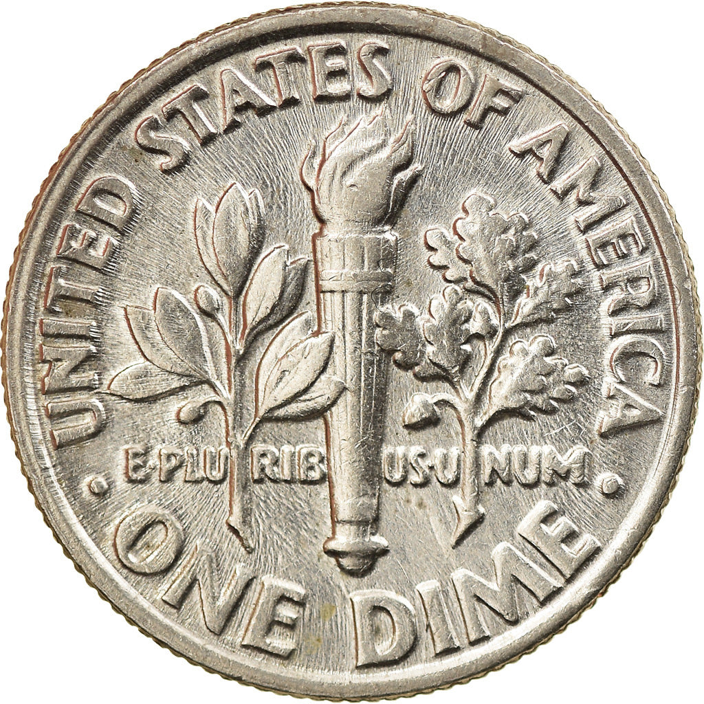 Coin, United States, Roosevelt Dime, Dime, 1994, U.S. Mint, Philadelphia