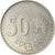 Moneta, Ecuador, 50 Sucres, 1988, BB, Acciaio ricoperto in nichel, KM:93