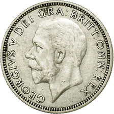 Coin, Great Britain, George V, Shilling, 1933, AU(50-53), Silver, KM:833