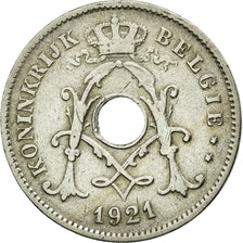 Coin, Belgium, 10 Centimes, 1921, AU(50-53), Copper-nickel, KM:86