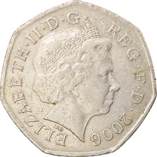 Coin, Great Britain, Elizabeth II, 50 Pence, 2006, EF(40-45), Copper-nickel