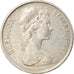Coin, Bermuda, Elizabeth II, 25 Cents, 1983, EF(40-45), Copper-nickel, KM:18