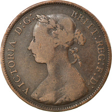 Münze, Großbritannien, Victoria, 1/2 Penny, 1882, S, Bronze, KM:754