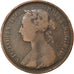 Münze, Großbritannien, Victoria, 1/2 Penny, 1882, S, Bronze, KM:754