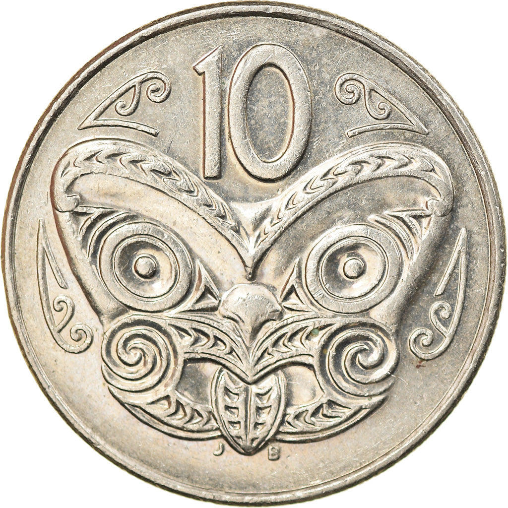 Coin, New Zealand, Elizabeth II, 10 Cents, 1982, Tehran, EF(40-45)