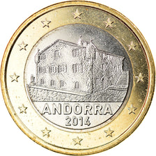 Andorra, 1 Euro, 2014, SPL, Bi-metallico, KM:New