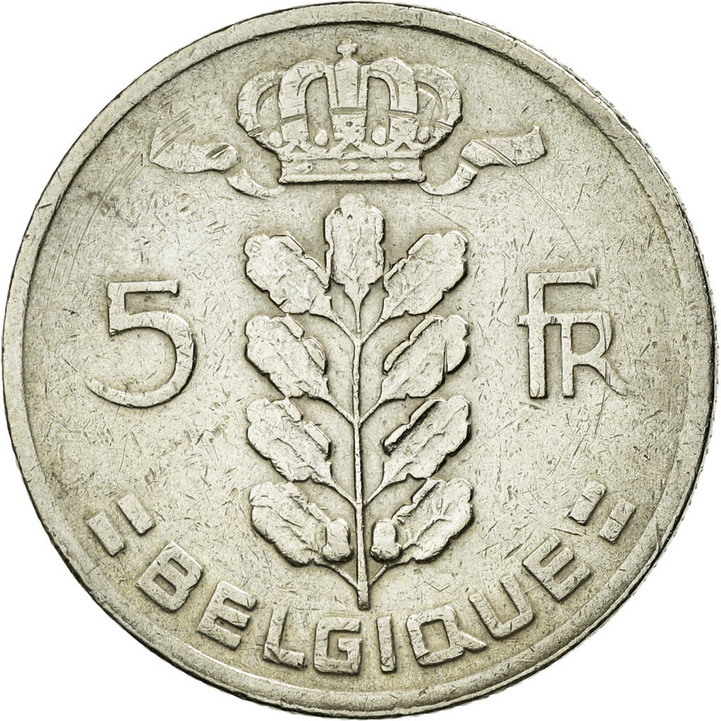 Monnaie, Belgique, 5 Francs, 5 Frank, 1963, TTB+, Copper-nickel, KM:134.1