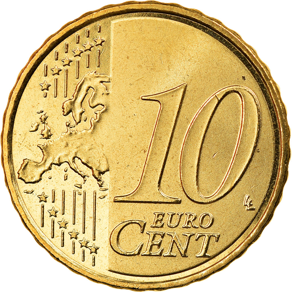 Andorra, 10 Euro Cent, 2014, MS(63), Latão, KM:New