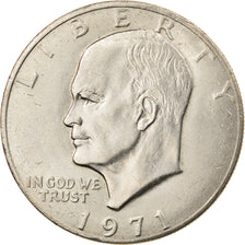 Coin, United States, Eisenhower Dollar, Dollar, 1971, U.S. Mint, Philadelphia