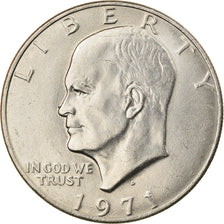 Coin, United States, Eisenhower Dollar, Dollar, 1971, U.S. Mint, Denver