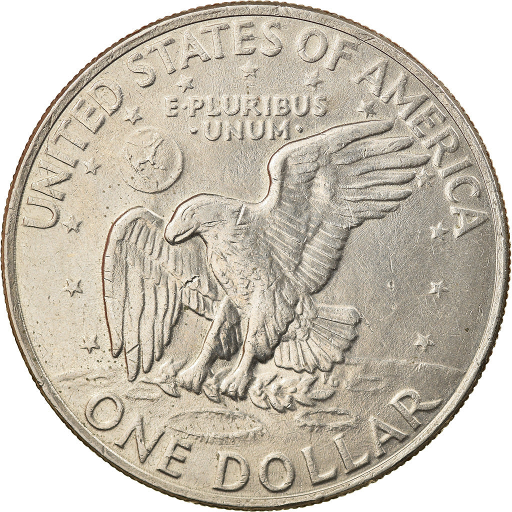 Coin, United States, Eisenhower Dollar, Dollar, 1971, U.S. Mint, Denver