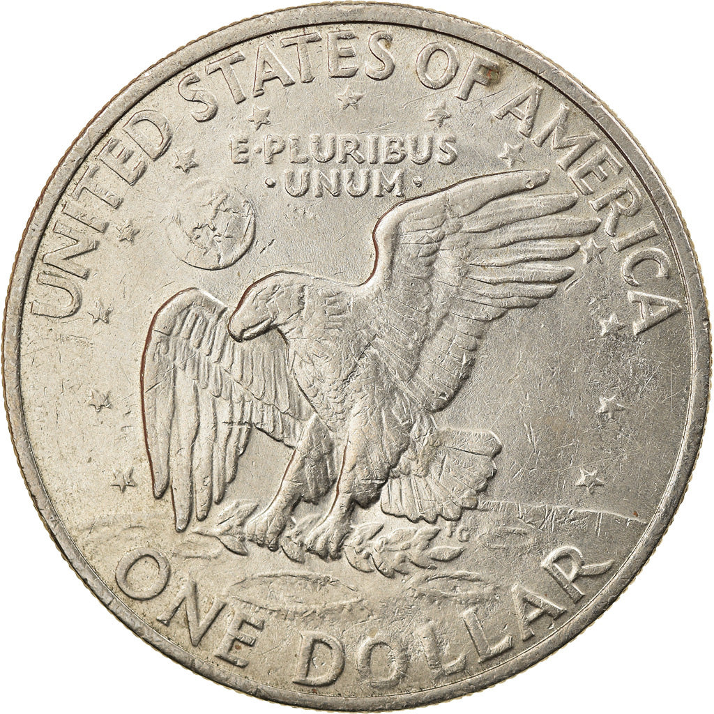Coin, United States, Eisenhower Dollar, Dollar, 1972, U.S. Mint, Philadelphia