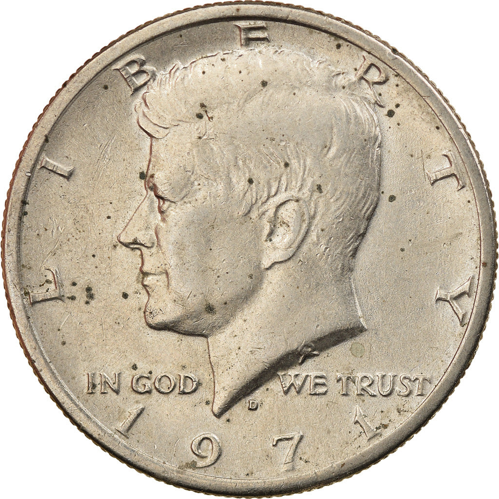 Moneta, Stati Uniti, Kennedy Half Dollar, Half Dollar, 1971, U.S. Mint, Denver