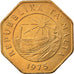 Coin, Malta, 25 Cents, 1975, AU(50-53), Brass, KM:29