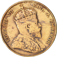 Coin, Hong Kong, Edward VII, Cent, 1904, VF(30-35), Bronze, KM:11
